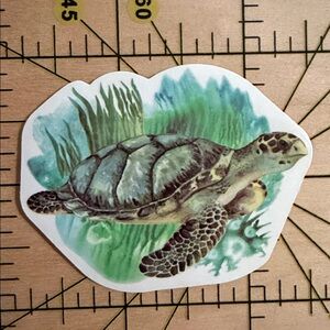 💜13/$13 +Bundle Sticker Sale | Turtle Animal Waterproof Sticker